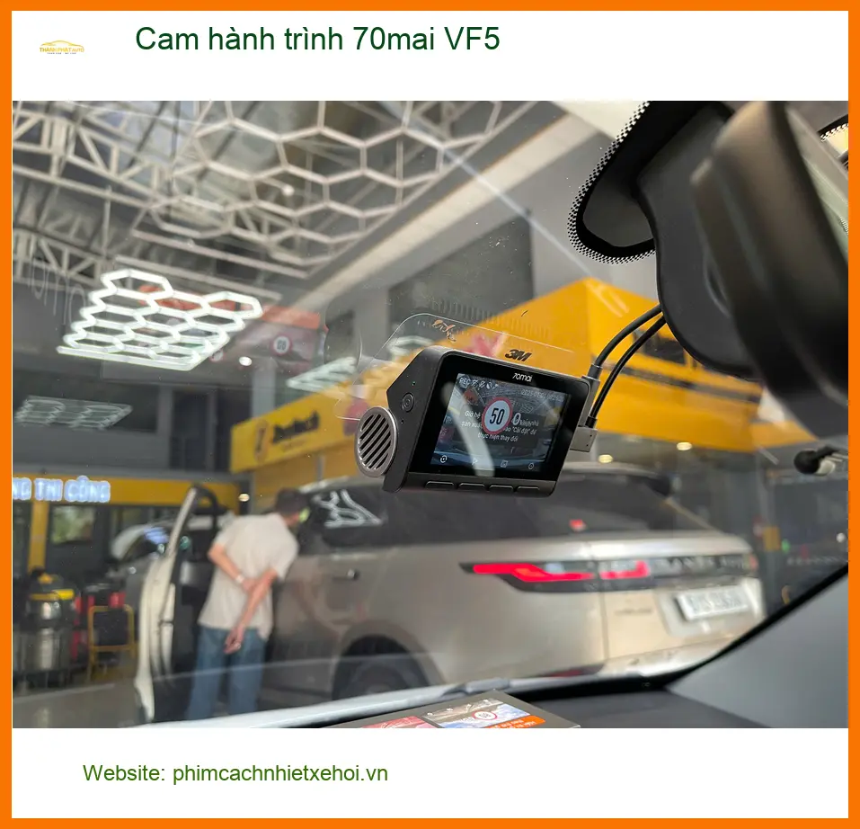 Chị Thảo lắp Cam hành trình 70mai VF5 cho CX-5 Quận 9 an tâm di chuyển ảnh thực tế 3