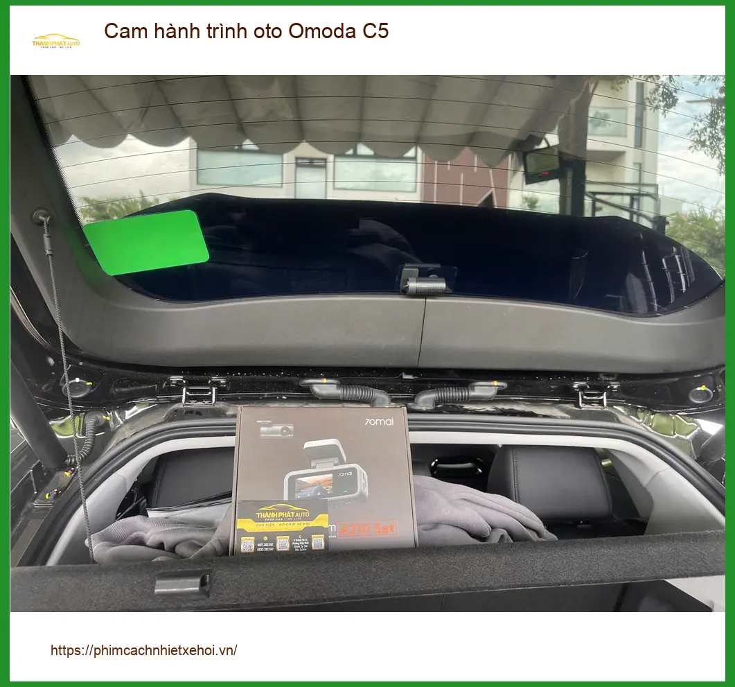 Anh Khang lắp cam hành trình oto Omoda C5 Quận 9 để an tâm lái xe ảnh thực tế 3