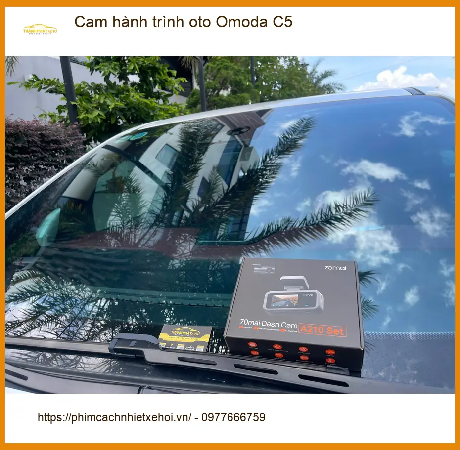 Anh Khang lắp cam hành trình oto Omoda C5 Quận 9 để an tâm lái xe ảnh thực tế 4