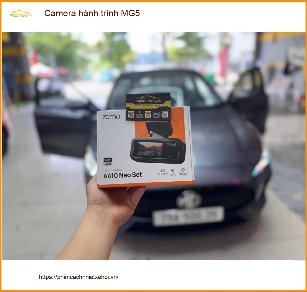 Anh Kiên lắp camera hành trình MG5 tại Quận 9 để an tâm di chuyển trong phố ảnh thực tế 2