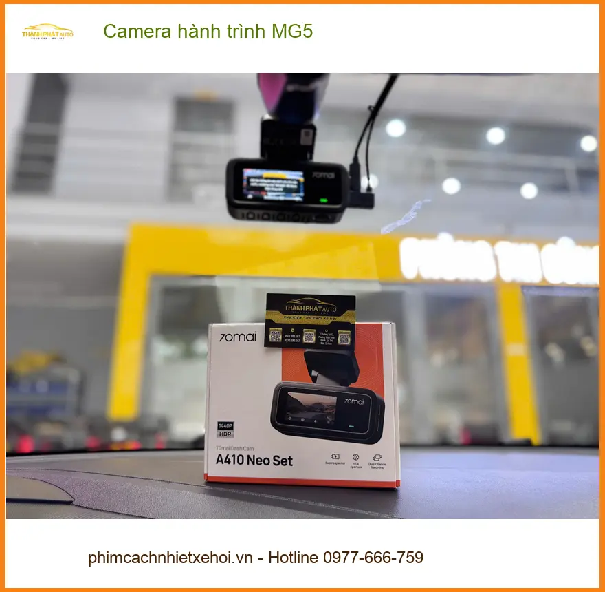 Anh Kiên lắp camera hành trình MG5 tại Quận 9 để an tâm di chuyển trong phố ảnh thực tế 3