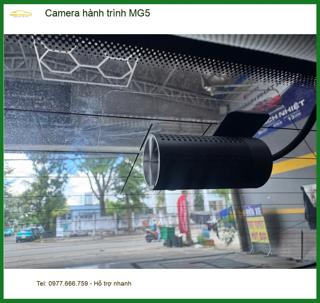 Anh Kiên lắp camera hành trình MG5 tại Quận 9 để an tâm di chuyển trong phố ảnh thực tế 4