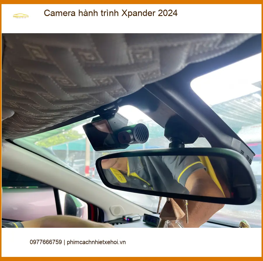 Anh Kiên lắp camera hành trình Xpander 2024 tại Quận 9 để yên tâm di chuyển ảnh thực tế 2