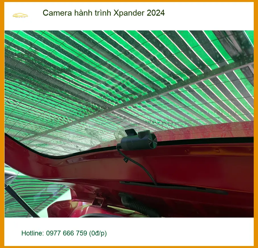 Anh Kiên lắp camera hành trình Xpander 2024 tại Quận 9 để yên tâm di chuyển ảnh thực tế 4