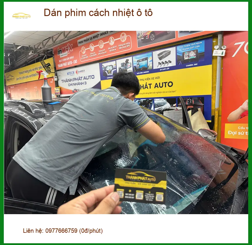Chú Cường dán phim cách nhiệt ô tô Hyundai Creta tại Quận 12 chống nóng mùa hè ảnh thực tế 3