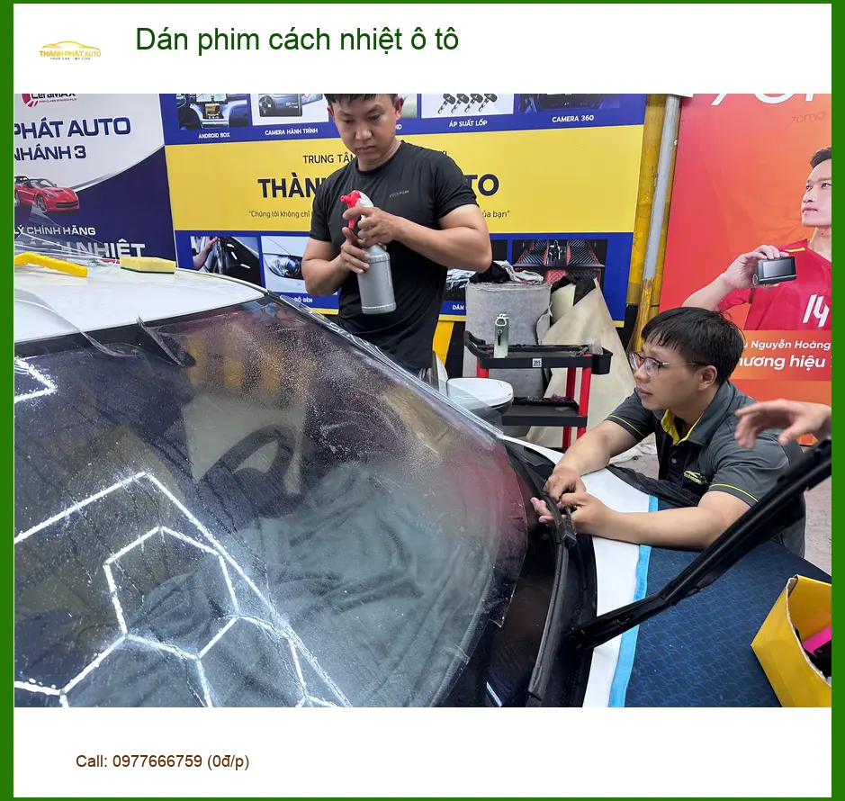 Anh Cường dán phim cách nhiệt ô tô Hyundai Santa Fe vì nắng nóng gay gắt ở Quận 12 ảnh thực tế 5