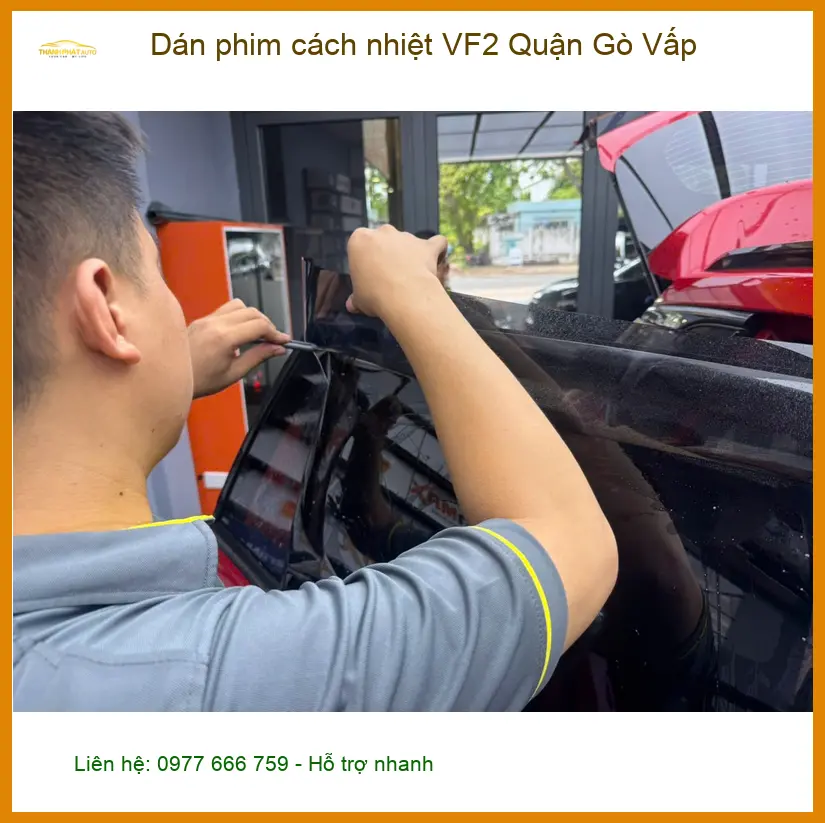 Nơi Dán Phim Cách Nhiệt Ô Tô phim cách nhiệt VF2 Tại Quận Gò Vấp - Giá Tốt TPHCM ảnh thực tế 3