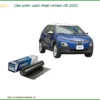 Dán phim cách nhiệt VinFast VF5 2023 - Trung Tâm Lắp Đặt Uy Tín TPHCM