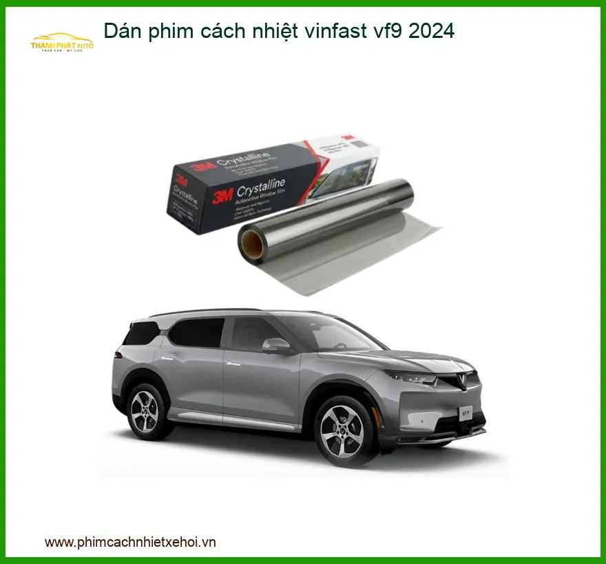 Dán Phim Cách Nhiệt Vinfast VF9 2024 - Địa Chỉ Thi Công Uy Tín TPHCM
