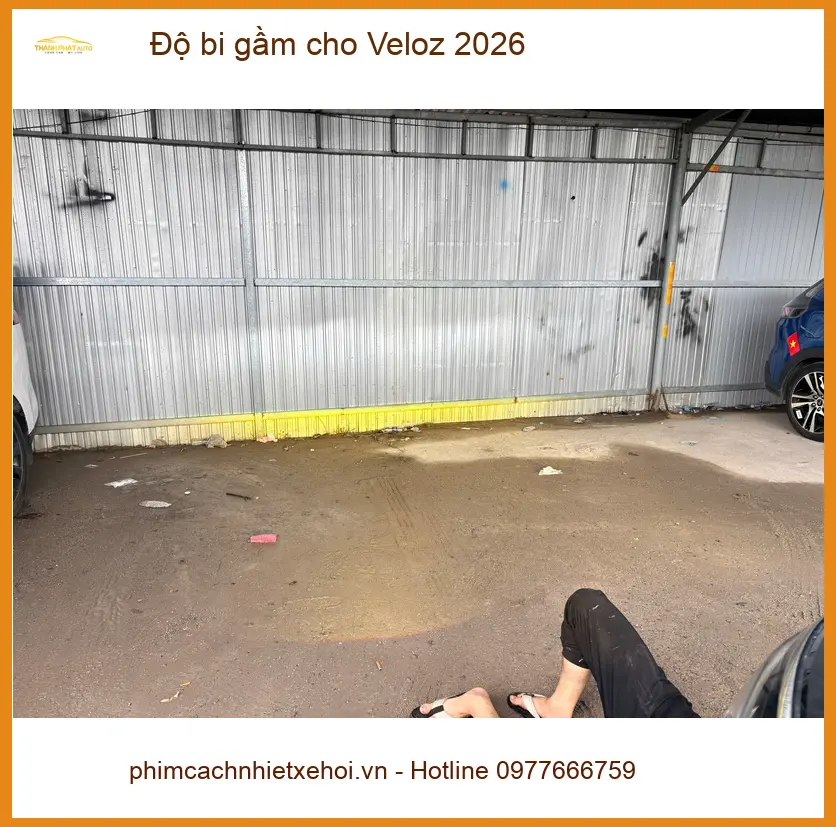 Anh Nhật Minh độ bi gầm cho Veloz 2026 tại Quận Thủ Đức vì đèn zin không đủ sáng ảnh thực tế 2