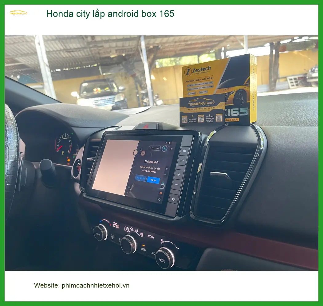 Anh Khang lắp Android Box cho Honda City tại Quận 12 để lái xe thư giãn hơn ảnh thực tế 4