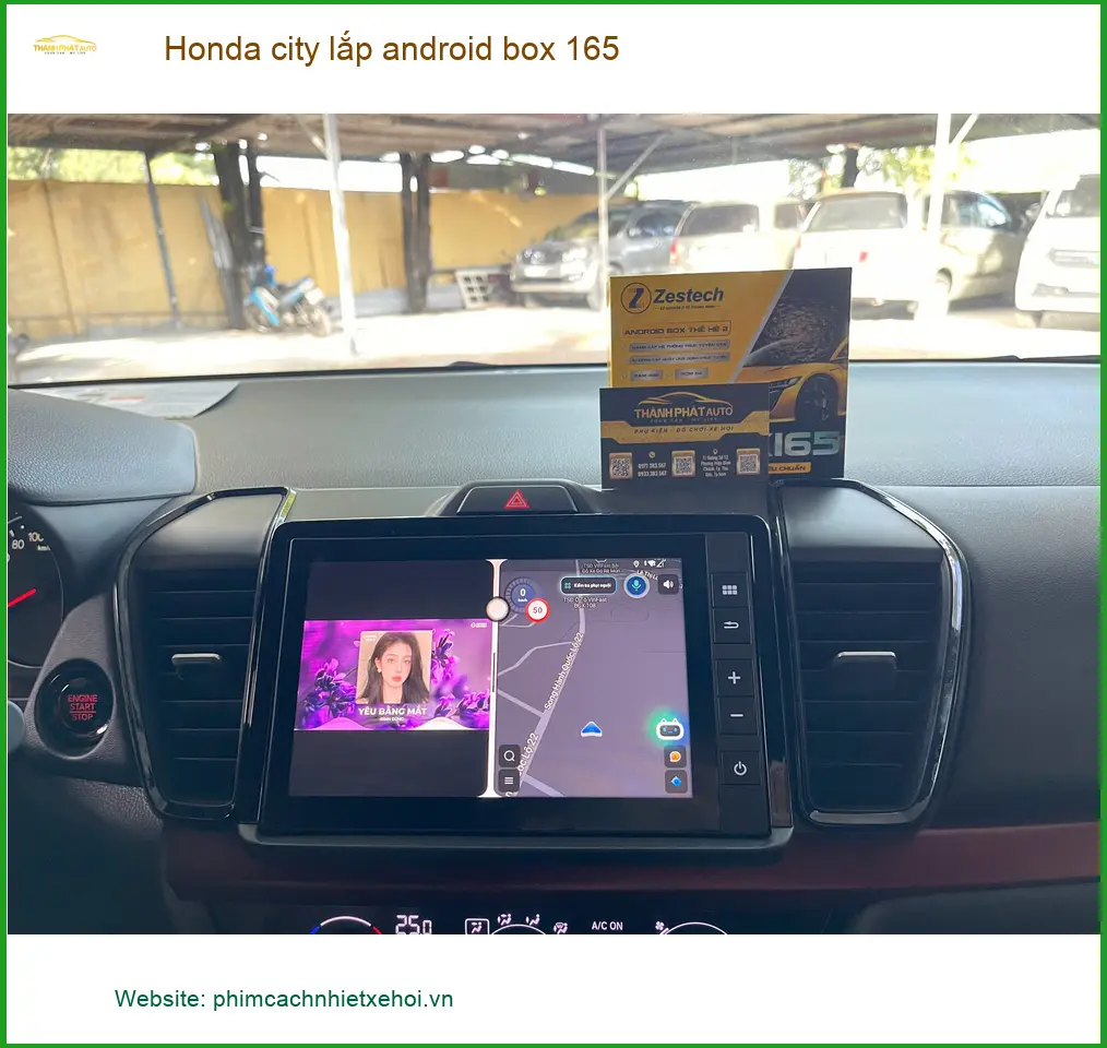 Anh Khang lắp Android Box cho Honda City tại Quận 12 để lái xe thư giãn hơn ảnh thực tế 5