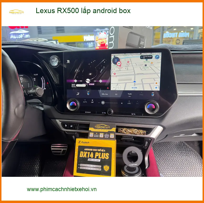 Anh Duy lắp Android Box cho Lexus RX500 tại Quận 9 tiện giải trí