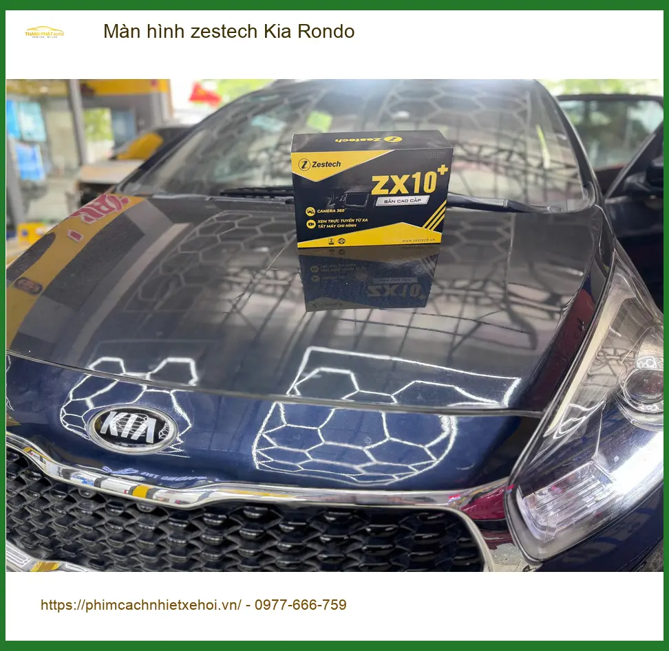 Chị Thảo nâng cấp màn hình Zestech Kia Rondo tại Quận 9, trải nghiệm mới ảnh thực tế 4