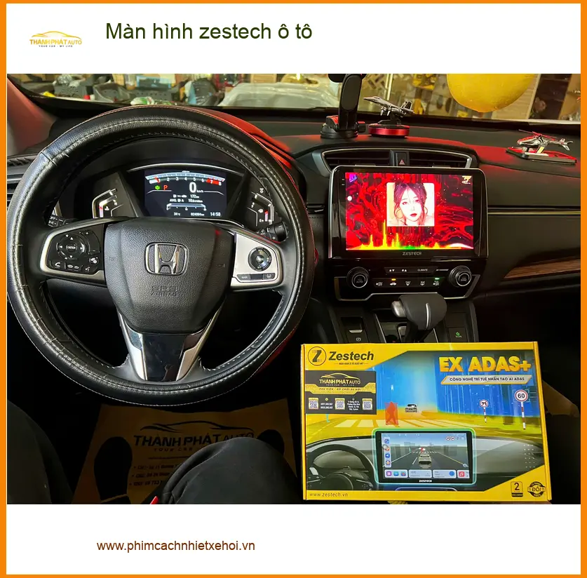 Anh Duy lắp Màn hình Zestech ô tô cho VinFast VF 8 tại Quận Thủ Đức ảnh thực tế 2