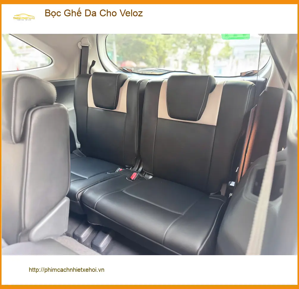 Anh Quang bọc ghế da cho Veloz tại Quận 9 để nâng tầm không gian xe ảnh thực tế 2