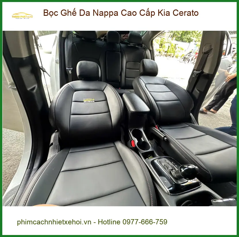 Nơi bọc Ghế Da Nappa Cao Cấp Kia Cerato cho Anh Quang tại Quận 12 uy tín ảnh thực tế 3