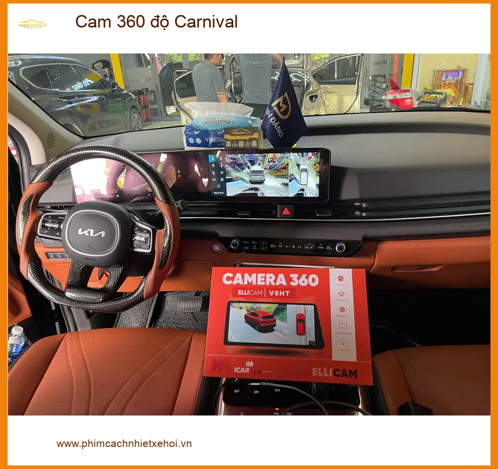 Chú Phước lắp Camera 360 độ Carnival tại Quận 9 để dễ dàng quan sát mọi góc khuất. ảnh thực tế 2