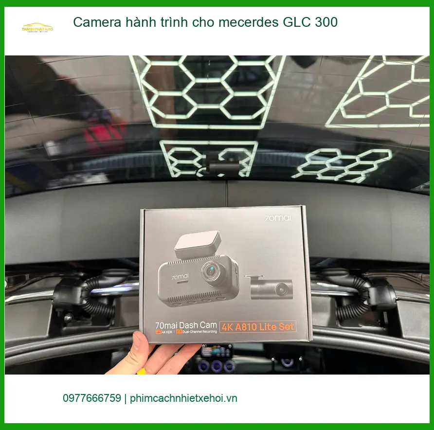 Anh Khang lắp Camera hành trình Mercedes GLC 300 tại Quận 9 để ghi lại hành trình an toàn ảnh thực tế 3