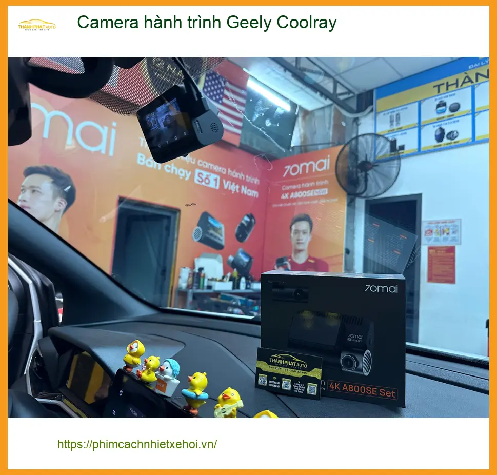 Anh Minh Lắp Camera Hành Trình Geely Coolray Quận 12 Ghi Lại Mọi Khoảnh Khắc ảnh thực tế 4
