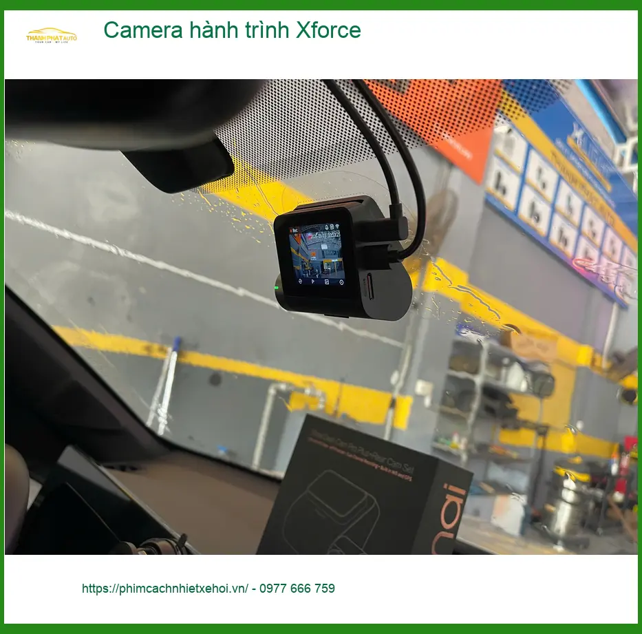 Anh Minh lắp camera hành trình Xforce cho Hyundai Kona tại Quận 9 ảnh thực tế 2