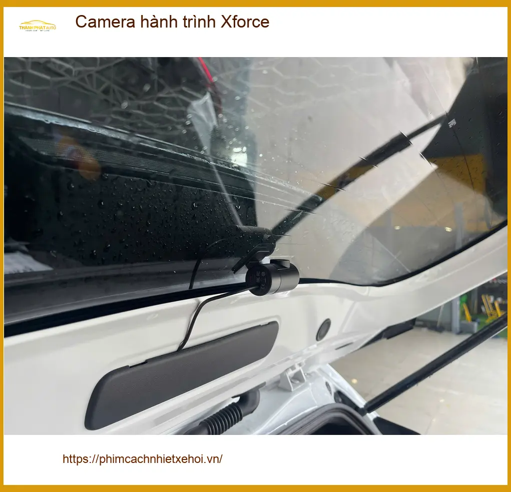 Anh Minh lắp camera hành trình Xforce cho Hyundai Kona tại Quận 9 ảnh thực tế 3