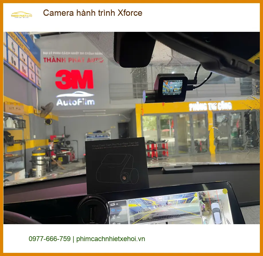 Anh Minh lắp camera hành trình Xforce cho Hyundai Kona tại Quận 9 ảnh thực tế 4