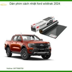 Dán Phim Cách Nhiệt Ford Wildtrak 2024 - Trung Tâm Thi Công Uy Tín TPHCM