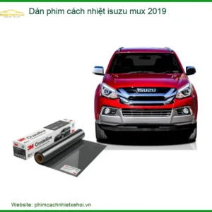 Dán Phim Cách Nhiệt Isuzu Mu-X 2019 - Trung Tâm Lắp Đặt Uy Tín TPHCM