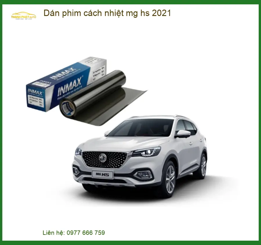 Dán Phim Cách Nhiệt MG HS 2021 - Địa Chỉ Lắp Đặt Chính Hãng TPHCM