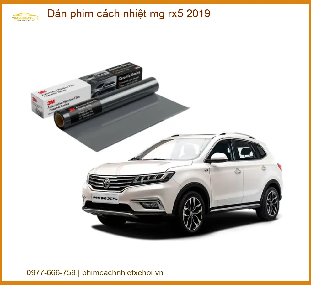 Dán Phim Cách Nhiệt MG RX5 2019 - Trung Tâm Lắp Đặt Phim Uy Tín TPHCM