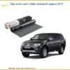 Dán Phim Cách Nhiệt Mitsubishi Pajero 2011 - Trung Tâm Lắp Đặt Chính Hãng TPHCM