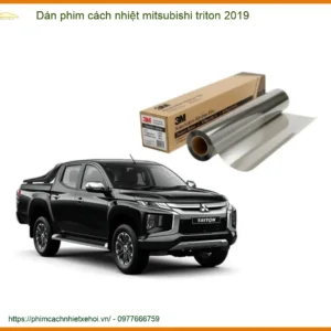 Dán phim cách nhiệt Mitsubishi Triton 2019 - Trung Tâm Gắn Uy Tín TPHCM