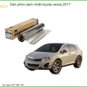 Dán Phim Cách Nhiệt Toyota Venza 2017 - Trung Tâm Thi Công Uy Tín TPHCM