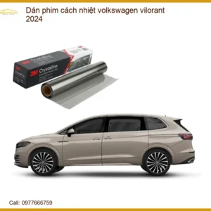 Dán phim cách nhiệt Volkswagen Vilorant 2024 - Trung Tâm Thi Công Uy Tín TPHCM