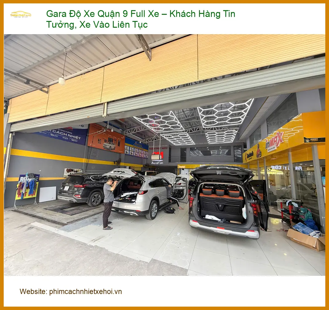 Anh Lợi nâng cấp toàn diện Suzuki XL7 tại Gara Quận 9 để xe luôn như mới và tiện nghi hơn