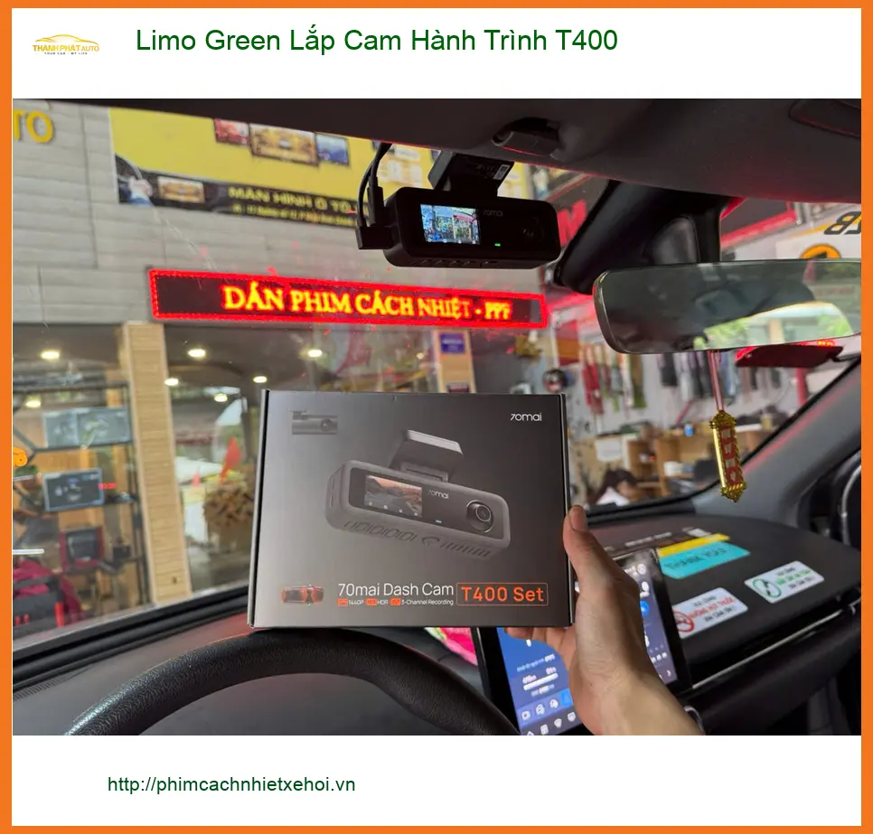 Anh Lâm lắp Cam Hành Trình T400 cho Mitsubishi Outlander tại Quận Thủ Đức