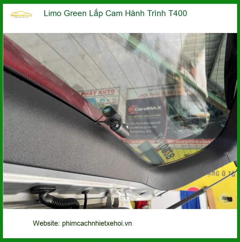 Anh Lâm lắp Cam Hành Trình T400 cho Mitsubishi Outlander tại Quận Thủ Đức ảnh thực tế 2