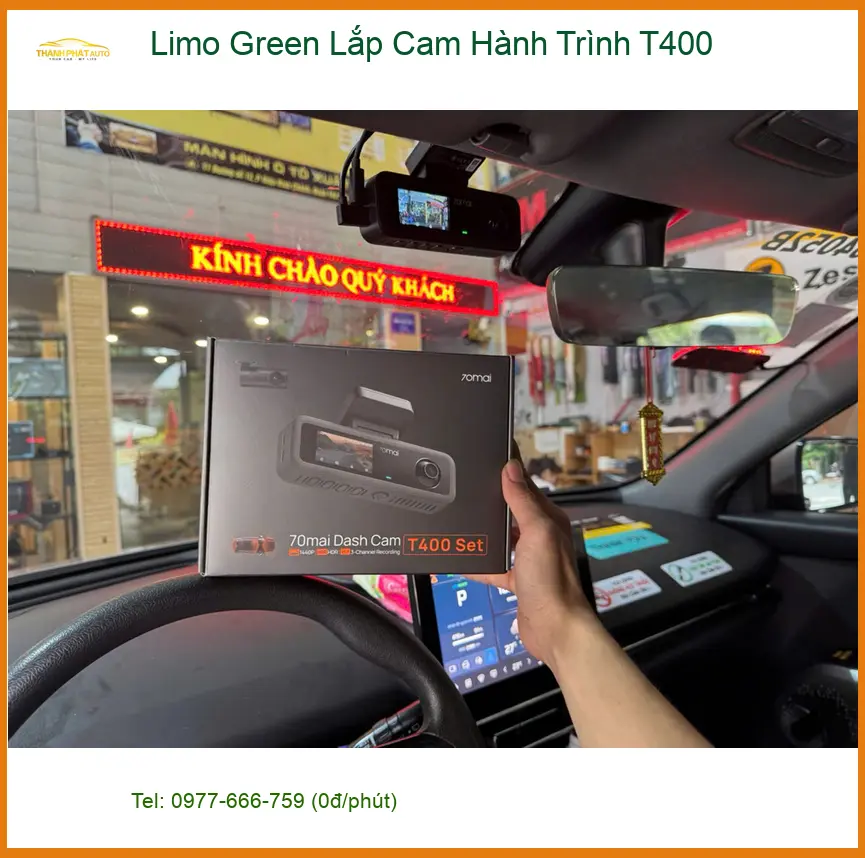Anh Lâm lắp Cam Hành Trình T400 cho Mitsubishi Outlander tại Quận Thủ Đức ảnh thực tế 3