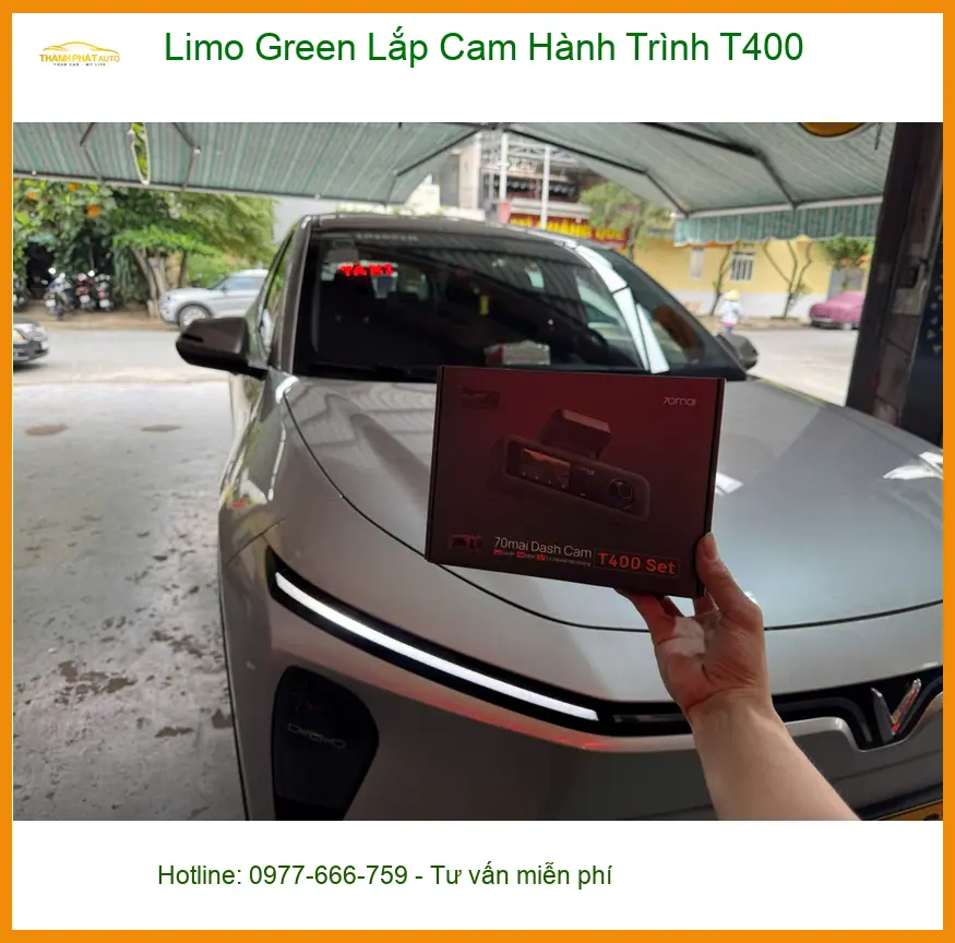 Anh Lâm lắp Cam Hành Trình T400 cho Mitsubishi Outlander tại Quận Thủ Đức ảnh thực tế 4