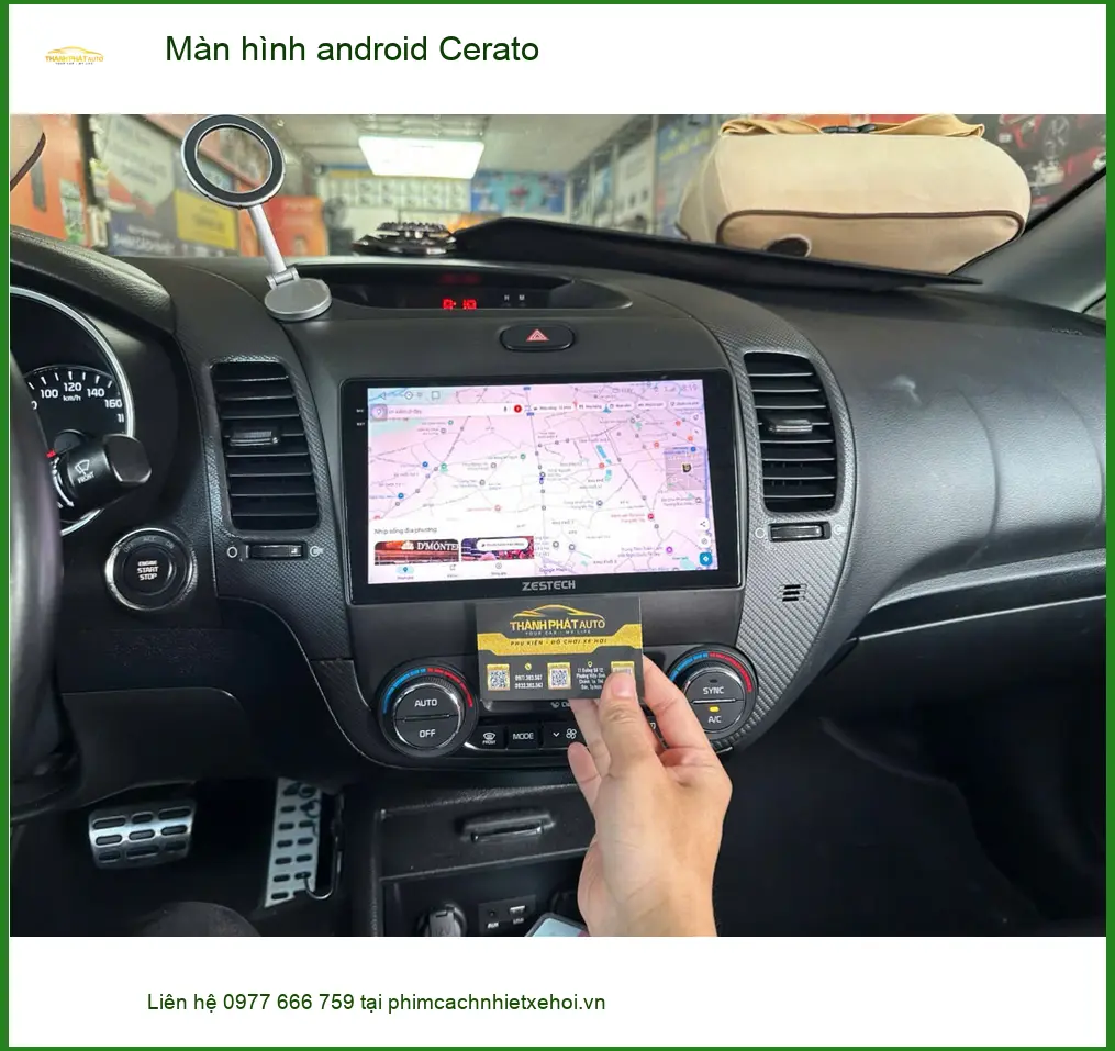 Anh Kiên nâng cấp màn hình android Cerato tại Quận 12 vì màn hình zin thiếu tính năng ảnh thực tế 4