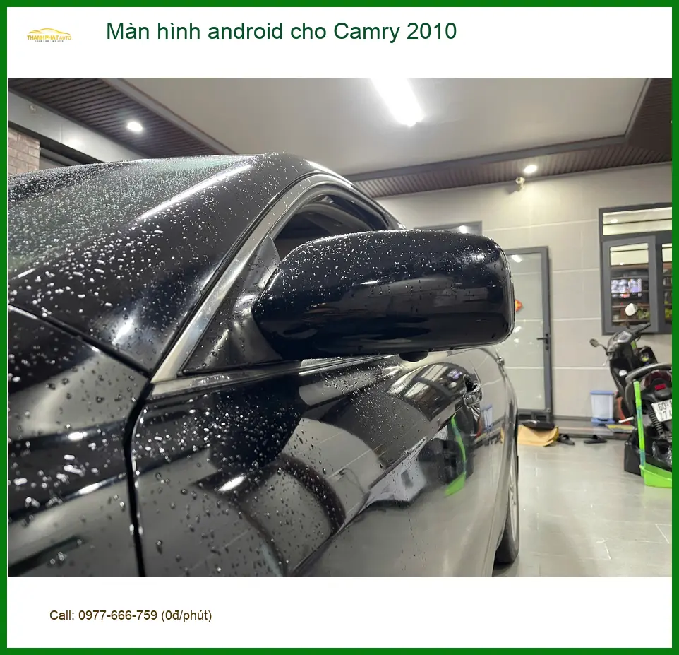 Anh Tuấn Khải lắp màn hình android cho Camry 2010 để nâng cấp tiện ích giải trí tại Quận 9 ảnh thực tế 4