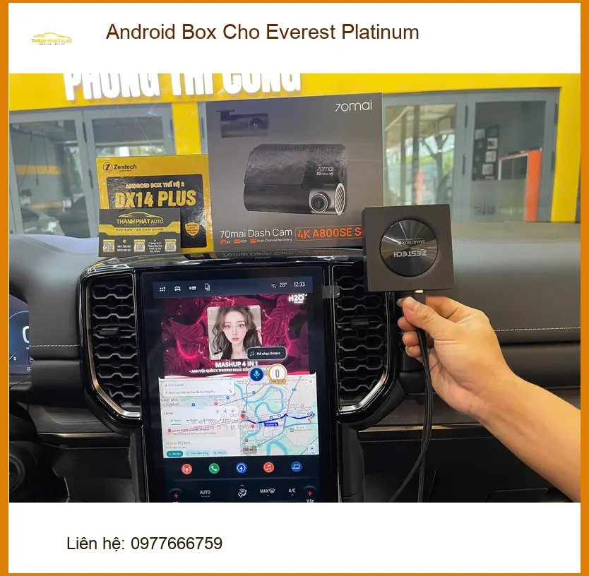 Chú Vĩnh lắp Android Box cho Everest Platinum Quận 9 để giải trí trong lúc chờ đón con