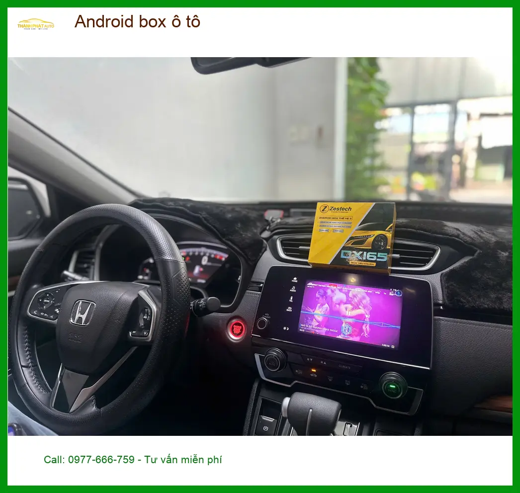 Anh Kiên lắp Android box ô tô cho Mazda CX-5 tại Quận 3 tiện lợi ảnh thực tế 2