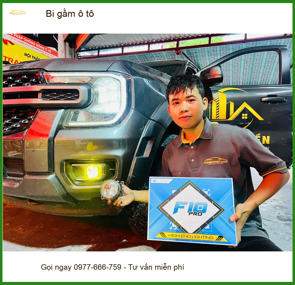 Anh Quang nâng cấp bi gầm ô tô cho Hyundai Creta vì đèn yếu ở Quận Tân Bình ảnh thực tế 4