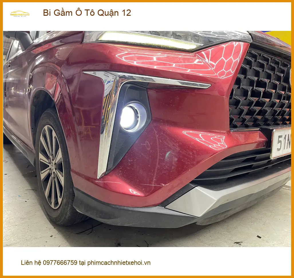 Anh Thế Vinh lắp Bi Gầm Ô Tô cho Mazda CX5 ở Quận 12, đi mưa thiếu sáng. ảnh thực tế 3
