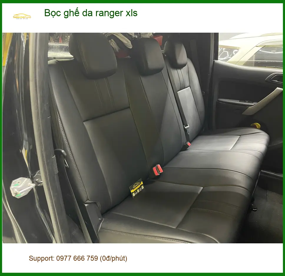Anh Tiến bọc ghế da Ranger XLS tại Quận Bình Thạnh để nội thất mới mẻ ảnh thực tế 5