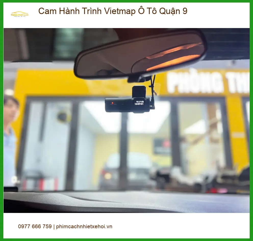 Anh Tùng gắn Cam Hành Trình Vietmap cho Honda CRV ở Quận 9 ảnh thực tế 3
