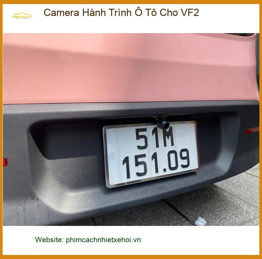 Chị Lan Hương lắp Camera Hành Trình Ô Tô Cho VF2 Quận 9 chính hãng ảnh thực tế 2