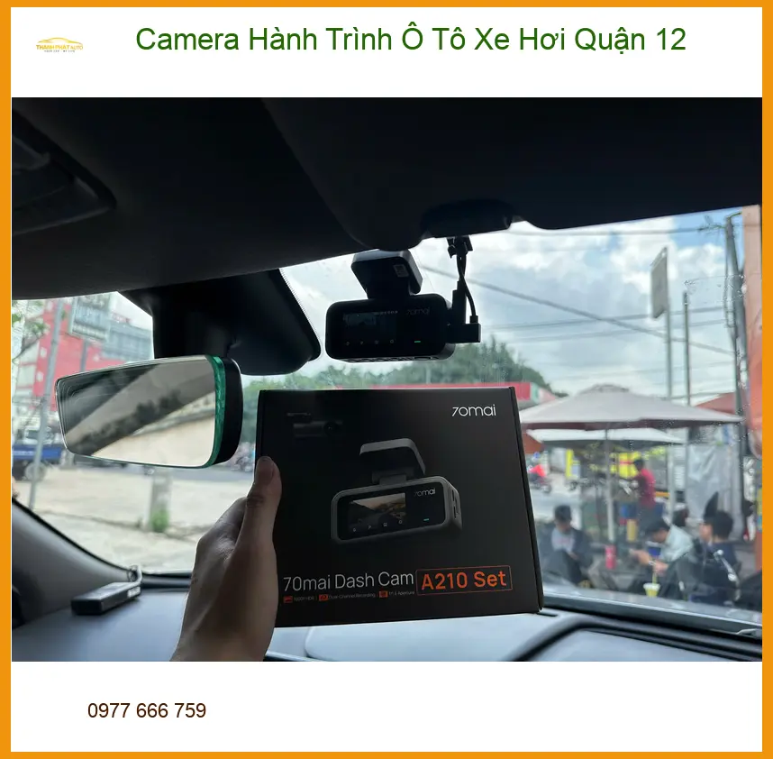 Anh Minh lắp camera hành trình ô tô Kia Carnival uy tín tại Quận 12 ảnh thực tế 2